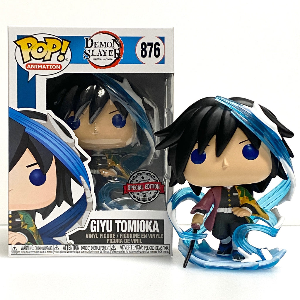 Funko Pop Demon Slayer Giyu Tomioka Exclusive with Special Edition Sti ...