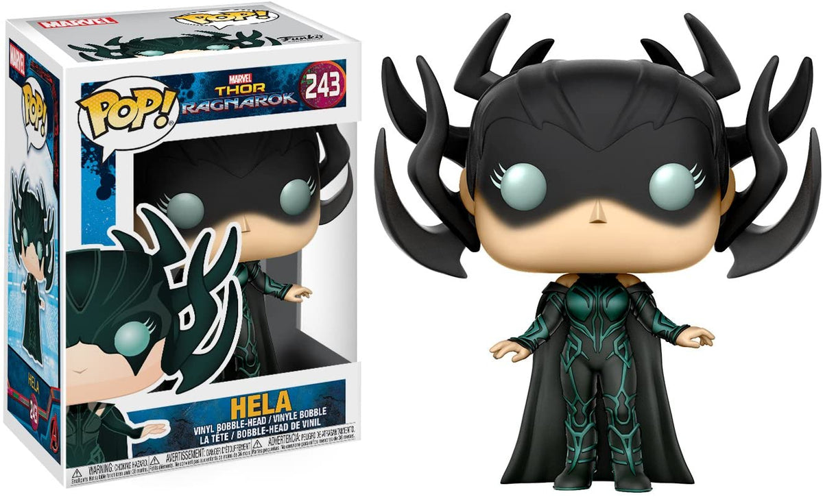 Lady Thor and hela authentic rock Candy funko