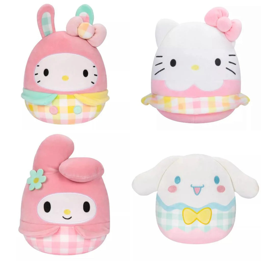 8” Hello Kitty Squishmallows Easter Collection – set of all 4 characte –  TOY DROPS