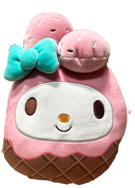 8'' SANRIO MY MELODY - PINK WITH TEAL BOW