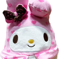8'' SANRIO HEART COLLECTION - MY MELODY WITH PINK BOW AND HEARTS