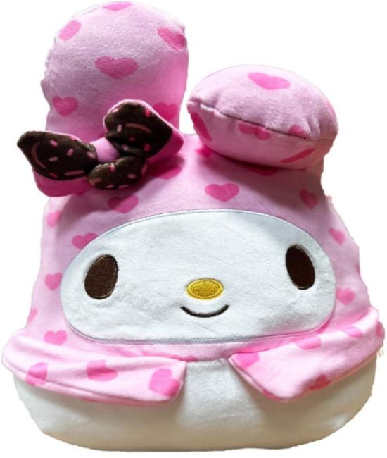 8'' SANRIO HEART COLLECTION - MY MELODY WITH PINK BOW AND