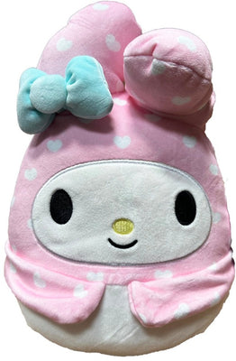 8'' SANRIO LOVE COLLECTION - MY MELODY TEAL BOW AND WHITE HEARTS