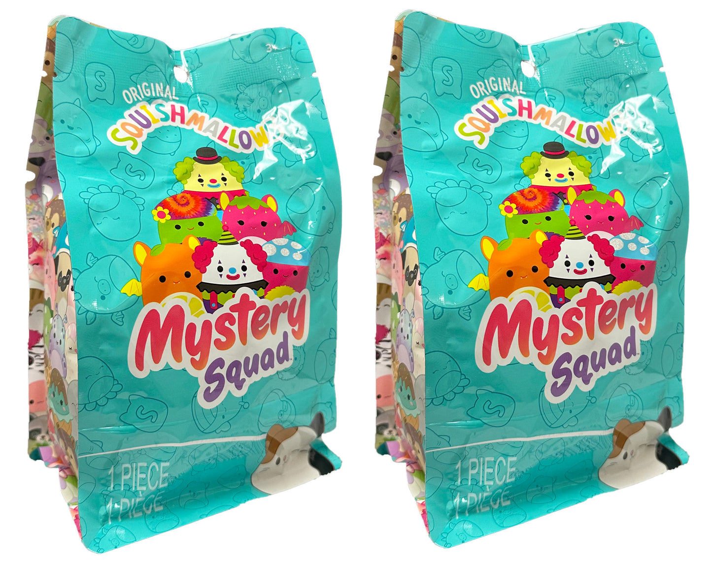 5'' Exclusive Squishmallow Blacklight Blind bag Set of 2 TOY DROPS