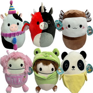 8'' squishmallow Epic Collection set of 6
