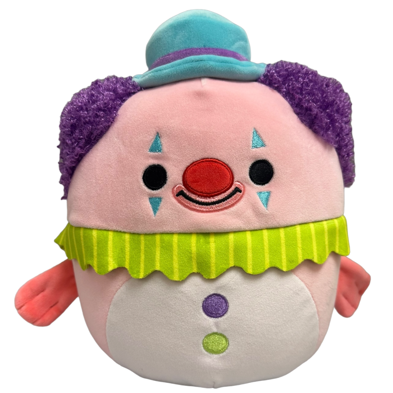 Squishmallow Sqooshem Fantasy Squad Series 2 – Mini Peluche Gatto – Multicolore – Nuovo