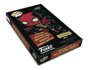 Funko Pop Marvel Trading Card Box by Upper Deck - 24 Packs Per Box