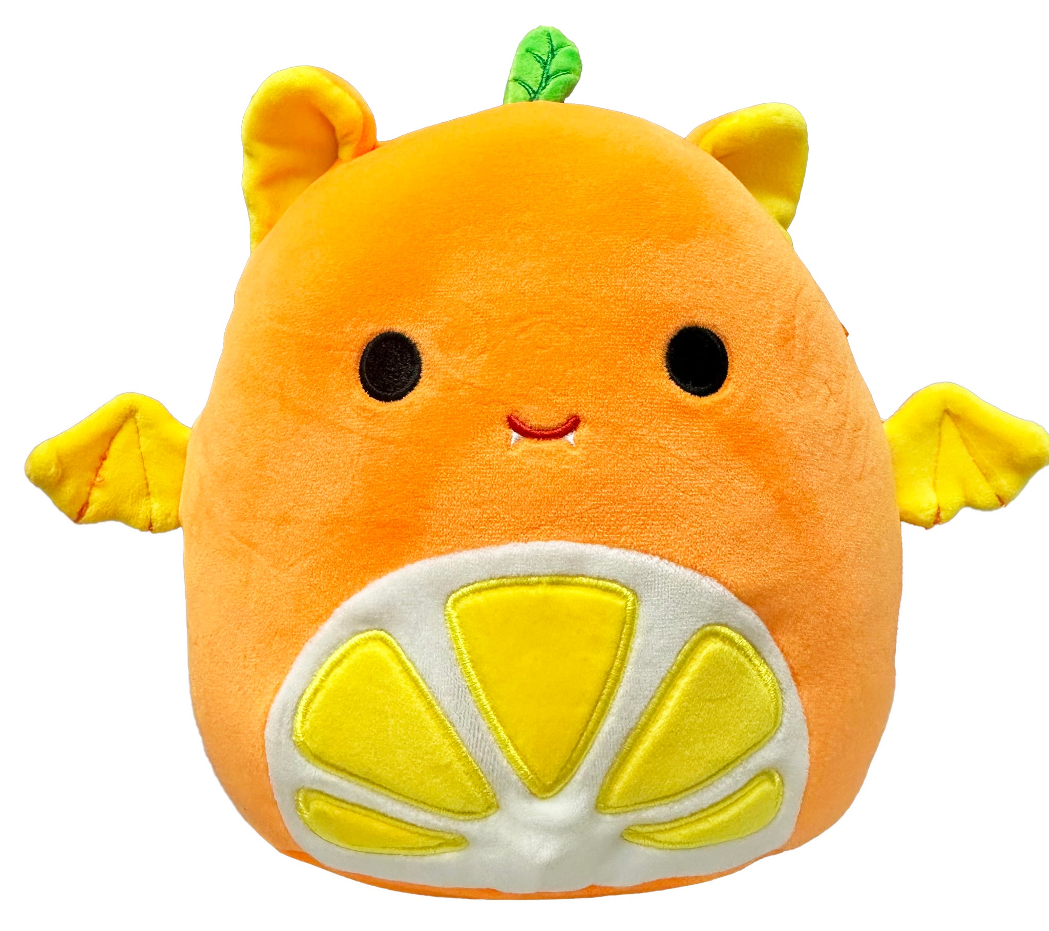 8'' Exclusive Squishmallow Blacklight Barnet the Orange Bat | TOY DROPS