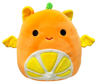 8'' Exclusive Squishmallow Blacklight Barnet the Orange Bat