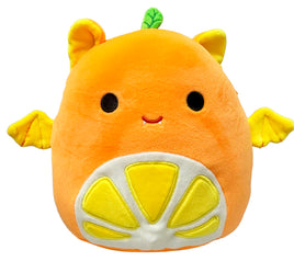 8'' Exclusive Squishmallow Blacklight Barnet the Orange Bat