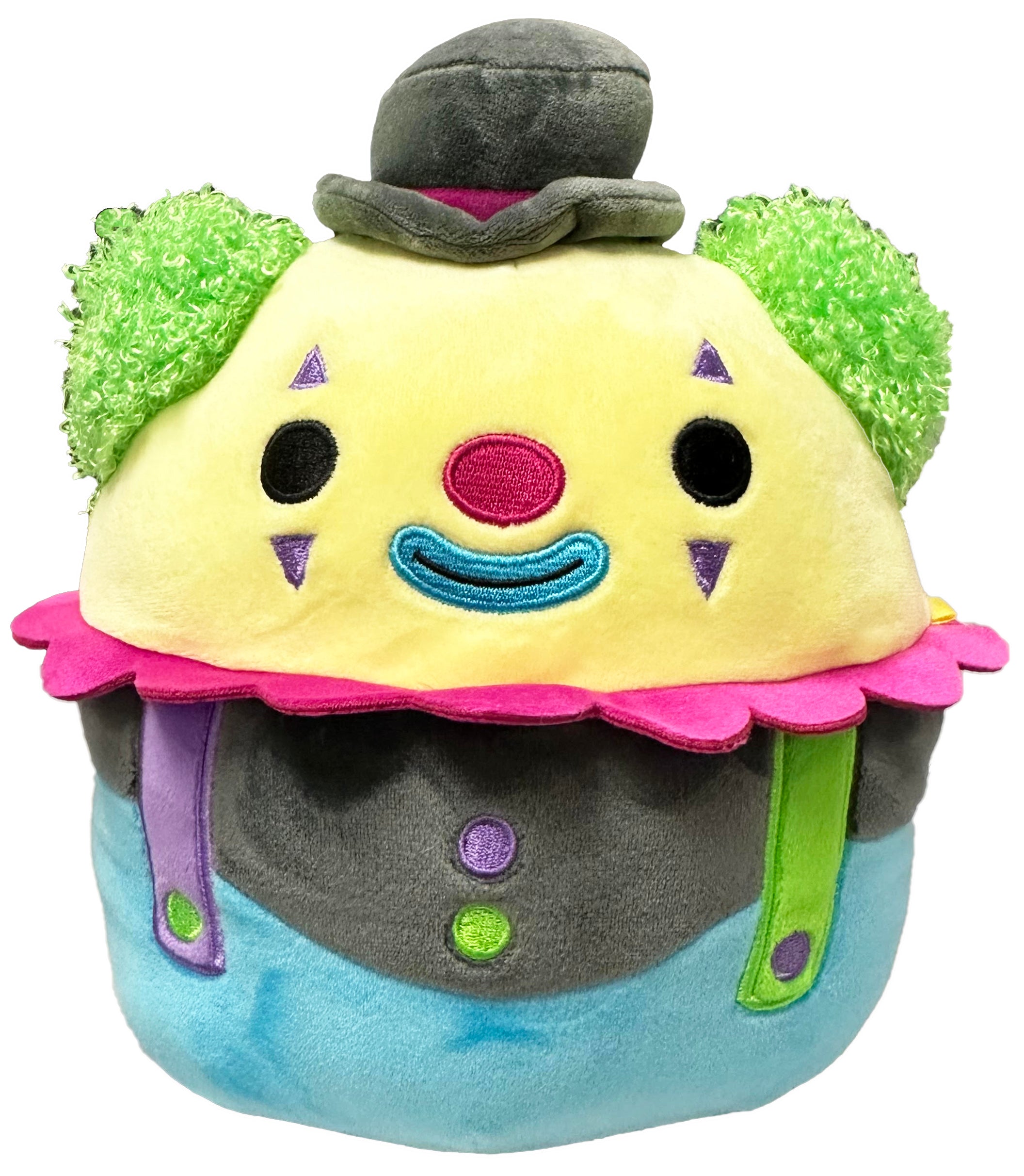 Squishmallow deals Resul the Clown Blacklight 12