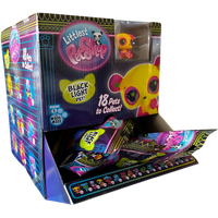 
              Littlest Pet Shop Blacklight Exclusive Blind figure FULL DISPLAY  - 24 PACKS
            