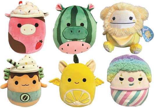 8'' Squishmallow Exclusive Crossover Series 1 - Full set of 6 Characters