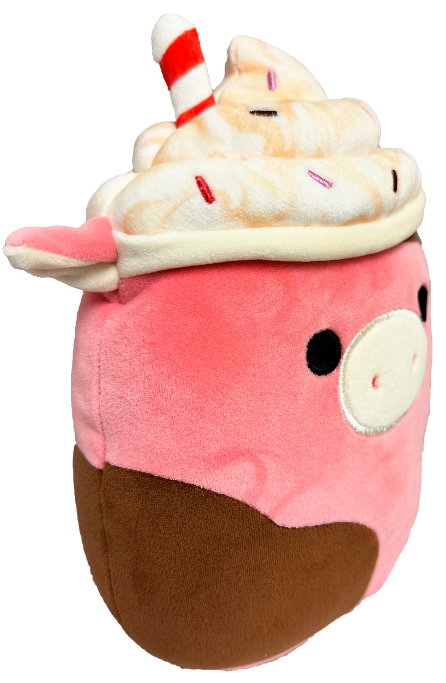 8'' Squishmallow Exclusive Crossover Series 1 - Rishi the Strawberry Milkshake