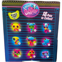 
              Littlest Pet Shop Blacklight Exclusive Blind figure FULL DISPLAY  - 24 PACKS
            