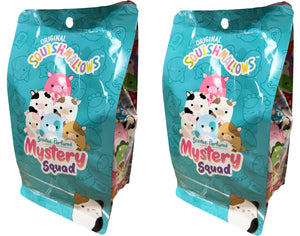 2 –Pack Bundle Squishmallows 5” Scented Mystery Squad “SeaCows” Blind Bag.