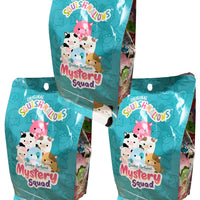 3 –Pack Bundle Squishmallows 5” Scented Mystery Squad “SeaCows” Blind Bag.
