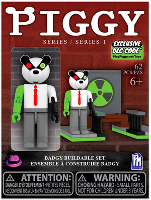 PIGGY 2.5'' BUILDALBE FIGURE - BADGY WITH EXCLUSIVE DLC CODE