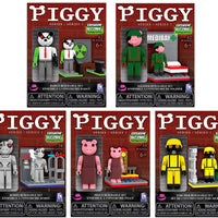 PIGGY 2.5'' BUILDABLE CHARACTER FULL SET OF 5