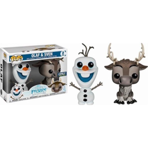 Funko Pop Disney's Frozen 2-Pack Olaf & Sven Best Buy Exclusive