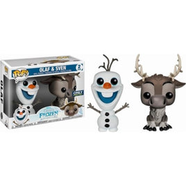 Funko Pop Disney's Frozen 2-Pack Olaf & Sven Best Buy Exclusive