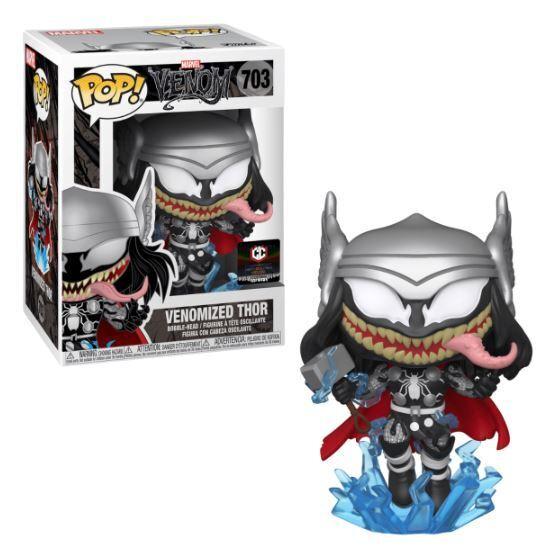 Funko Pop Exclusive Marvel Venomized Thor with Chalice Collectibles Exclusive Sticker
