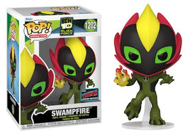 Funko Pop 2022 NYCC Exclusive Ben 10 Swampfire with Exclusive Sticker. - Ships in October