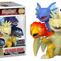 Funko Pop 2022 NYCC Exclusive Yu-Gi-Oh Five Headed Dragon with Exclusive Sticker. - Ships in October