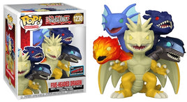 Funko Pop 2022 NYCC Exclusive Yu-Gi-Oh Five Headed Dragon with Exclusive Sticker. - Ships in October