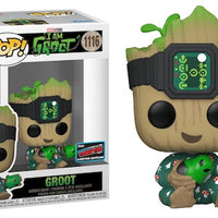 Funko Pop 2022 NYCC Exclusive Groot with Exclusive Sticker. - Ships in October