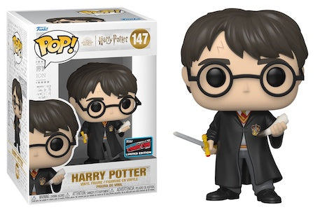 Funko Pop 2022 NYCC Exclusive Harry Potter with Sword and Fang with Exclusive Sticker. - Ships in October