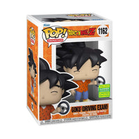 Funko Pop 2022 SDCC Shared Summer Exclusive Dragon Ball Z Goku Driving Exam with Exclusive Sticker
