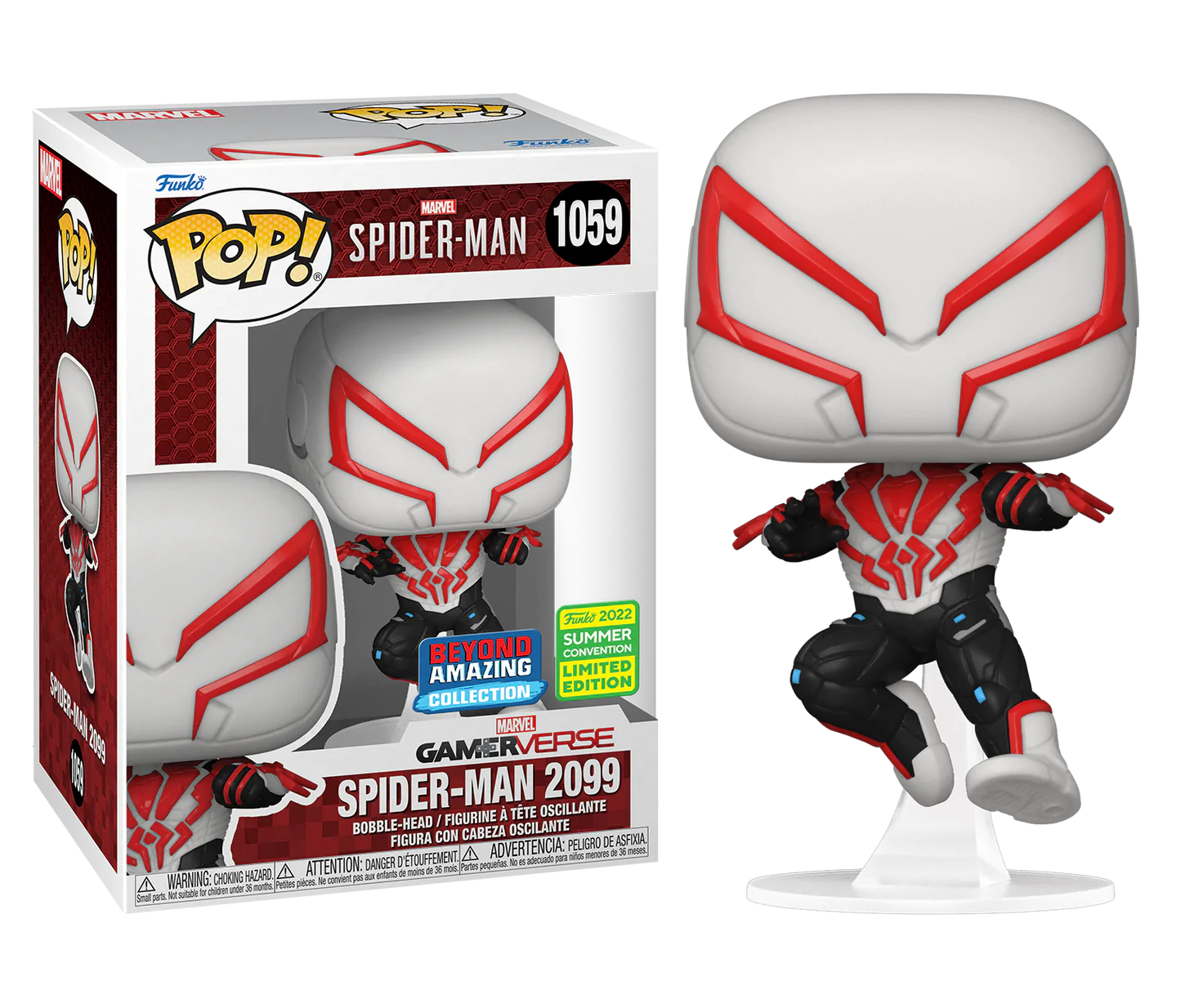 Funko Pop 2022 SDCC Shared Summer Exclusive Marvel Spider