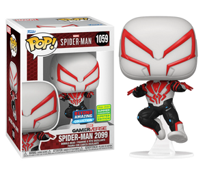 Funko Pop 2022 SDCC Shared Summer Exclusive Marvel Spider-Man 2099 with Exclusive Sticker