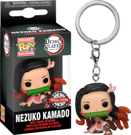 Funko Pocket Pop Keychain Demon Slayer Nezuko Exclusive with Special Edition Sticker