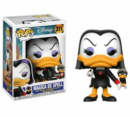 Funko Pop! Disney Duck Tales Magica De Spell #311 with GameStop Exclusive sticker.