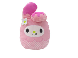 Squishmallow 12" Super Soft Mochi Squishy Plush Toy - Hello Kitty My Melody Pink Ice Cream