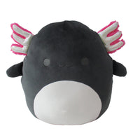 SQUISHMALLOW 12'' EXCLUSIVE BLACK WITH PINK EARS AXOLOTL - JAELYN