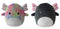 SQUISHMALLOWS 5'' EXCLUSIVE HOLIDAY AXOLOTL SET OF 2- JAELYN AND TINLEY