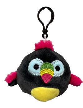 Squishmallows 3.5" Exclusive BlackLight Collection Tito the Toucan - Hanger Clip