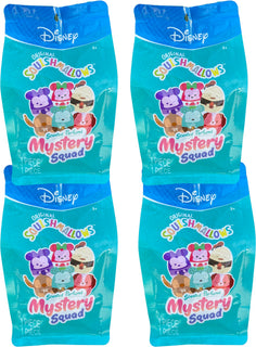 Squishmallows 5” Disney Scented Mystery Squad Surprise Pack  - 4 pack
