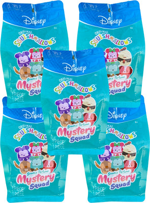 Squishmallows 5” Disney Scented Mystery Squad Surprise Pack  - 5 pack