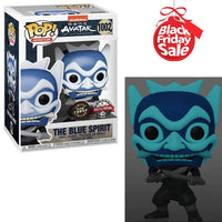 Funko Pop Avatar the Last Airbender The Blue Spirit Exclusive Glow in the Dark “CHASE” Version with Special Edition Sticker.