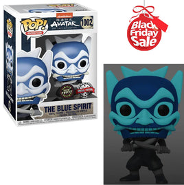 Funko Pop Avatar the Last Airbender The Blue Spirit Exclusive Glow in the Dark “CHASE” Version with Special Edition Sticker.