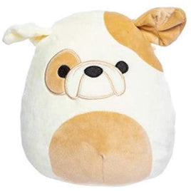 Squishmallow Kellytoy 12 Inch Brock The Bulldog - Super Soft Plush Toy Animal