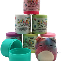 Squishmallows Micromallows Toy Set of 3 - 2.5" Squishy Mini Mystery Squad in Capsules, Assorted Colors & Designs
