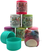 Squishmallows Micromallows Toy Set of 3 - 2.5" Squishy Mini Mystery Squad in Capsules, Assorted Colors & Designs
