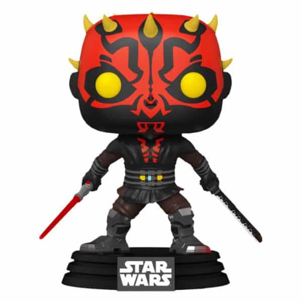 Funko Pop Exclusive Star Wars – Darth Maul  with Chalice Collectibles Exclusive sticker.