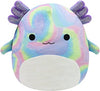 Squishmallows 8” Axolotl Collection – Delphine Tie-Dye Axolotl with Shinny Ears