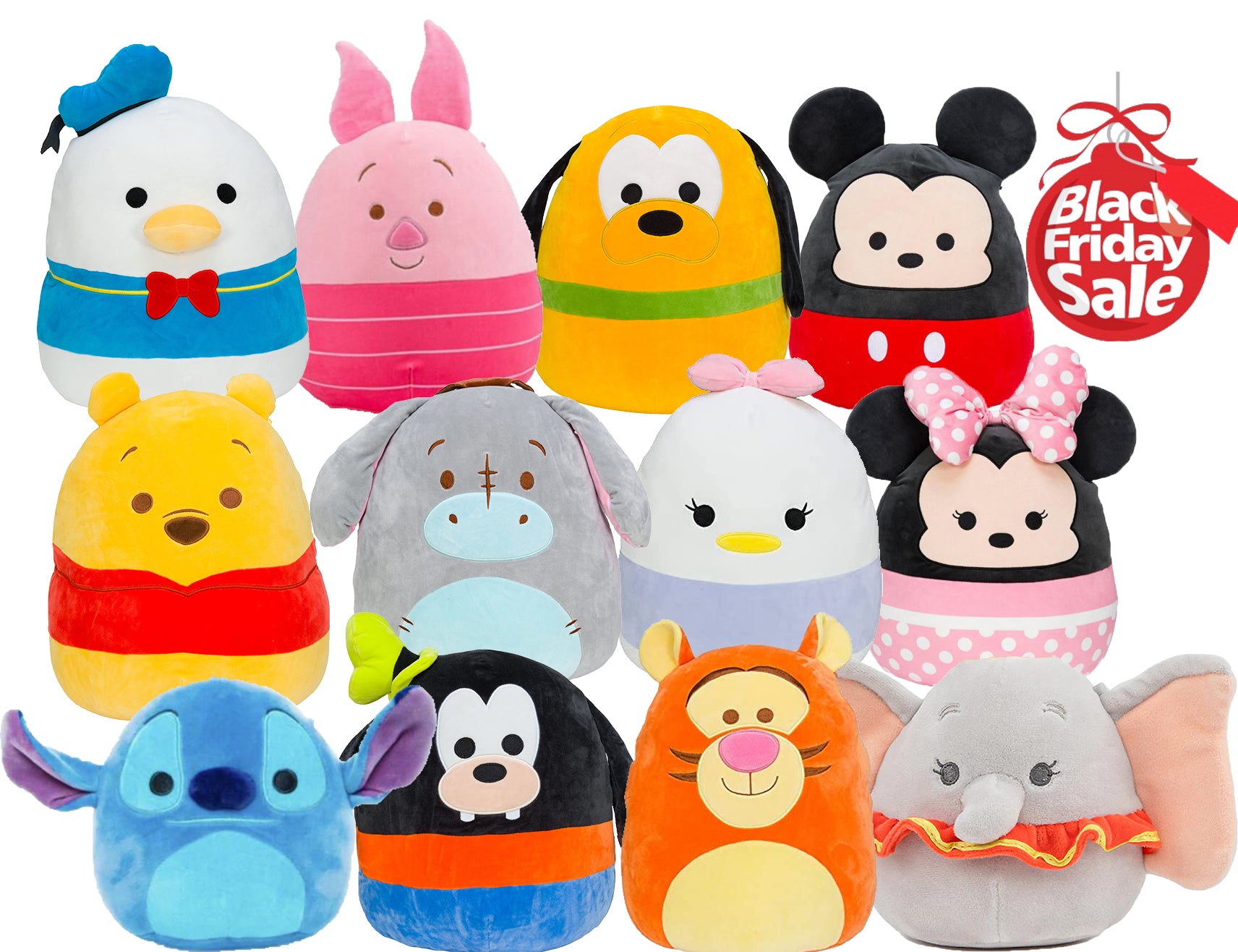 Squishmallow disney characters outlet bundle